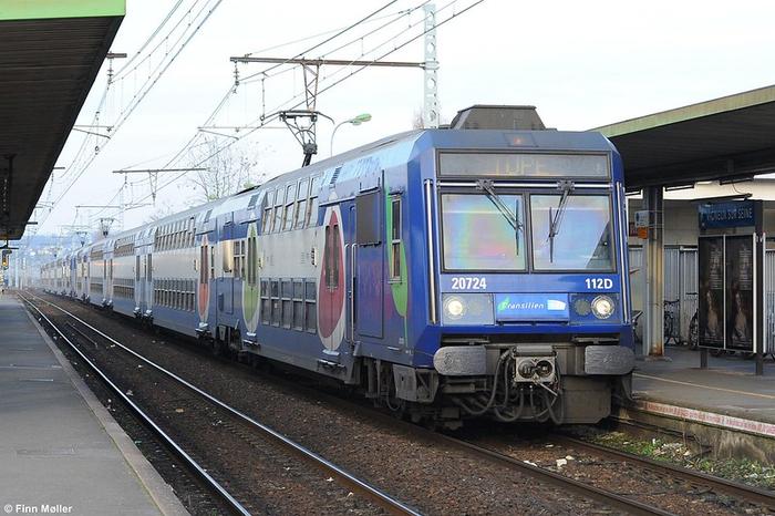 SNCF Z 20500 trainset 112D, Vigneux sur Seine, auteur Finn Moller